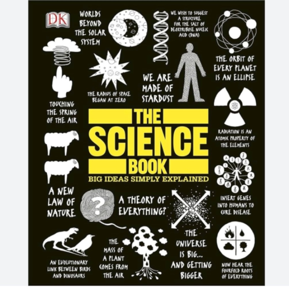 The Science Book: Big Ideas Simply Explained by DK – Brand New Paperback